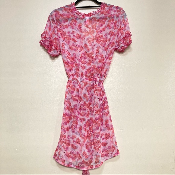 Oscar de la Renta intimates romantic garden robe size medium - Picture 7 of 9